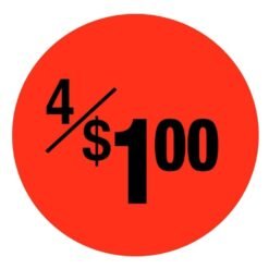 4/ $1